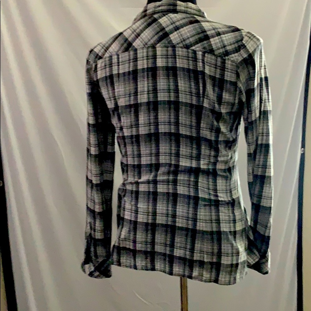 Guess Jean Style Snap Button Shirt - Picture 2 of 4